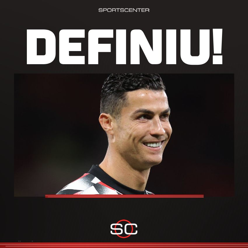 ESPNBrasil's tweet photo. 🚨 Cristiano Ronaldo chega a acordo e define seu futuro!

👉 https://t.co/ngKX5i2n4A

#PremierLeagueNaESPN https://t.co/XL1lSwxbkN