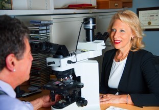 Before her #breastcancer diagnosis Michele didn’t know she could read her pathology report, but her experience has changed that. “Pathology is at the core of every diagnosis,” Michele says. “Understanding what tests are ordered and what the lab work means is empowering.”