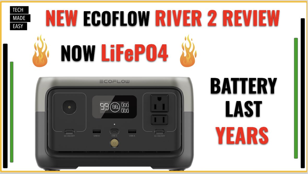 TechMadeEasy1's tweet photo. The NEW River 2 some nice upgrades! Come check it out

Link
https://t.co/KKgwa1xtD2

#techmadeezy
#techmadeeasy1
#ecoflow
#ecoflowtech
#river2
#ecoflowriver2
@techmadeezy
@techmadeeasy1
@ecoflow
@ecoflowtech
@ecoflowjapan
#offgrid
#vanlife
#solargenerator https://t.co/wVP41rHOEW