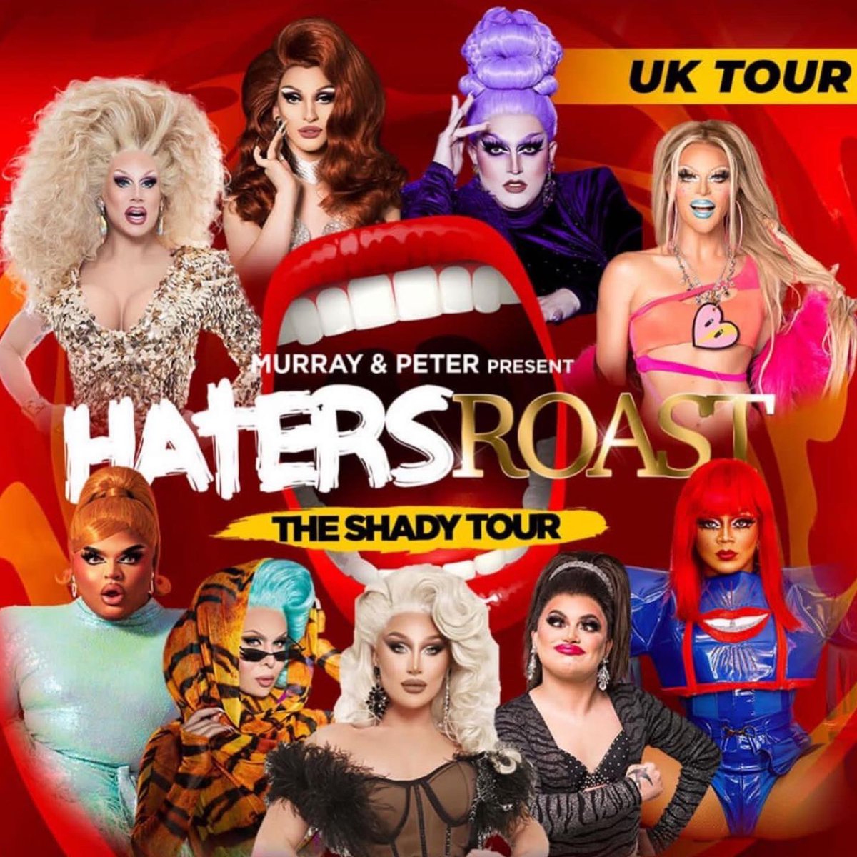 KANDY “THE ICON” MUSE on Twitter "UK! 2023! HATERS ROAST TOUR! CHECK OUT