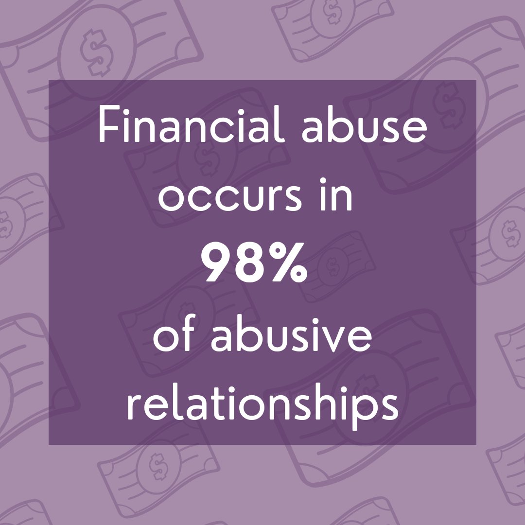 Financial abuse is often the number one reason victims stay in or return to abusive relationships. Yet, 78% of Americans don’t recognize financial abuse as domestic violence.

#dvam #dvam2022 #every1knowssome1 #domesticviolenceawarenessmonth #domesticviolence