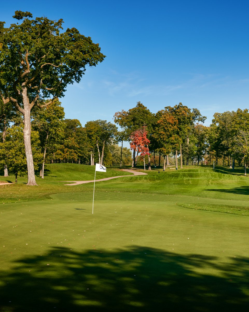 The leaves are changing at our favorite places. 🍂 Name the course. #PGAChamp