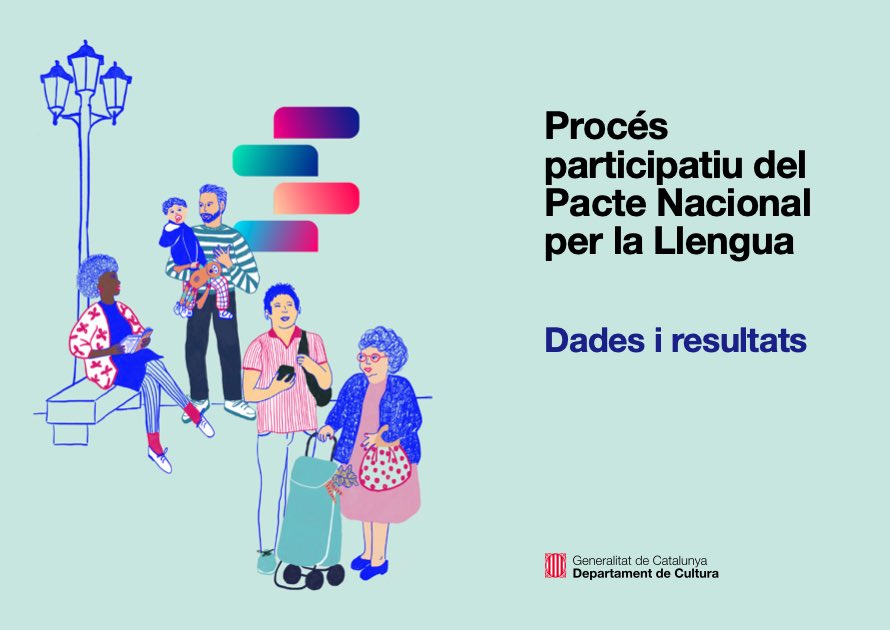 cultura_cat's tweet photo. ✅ Informe del procés participatiu del #PacteNacionalLlengua (pdf)

👉🏼 Descriu els resultats del procés participatiu, els tipus i àmbits de les propostes, i les principals dades i conclusions a partir d'una anàlisi quantitativa.

🖱 https://t.co/og4jqRYSs0 https://t.co/wSIbGOkmAN