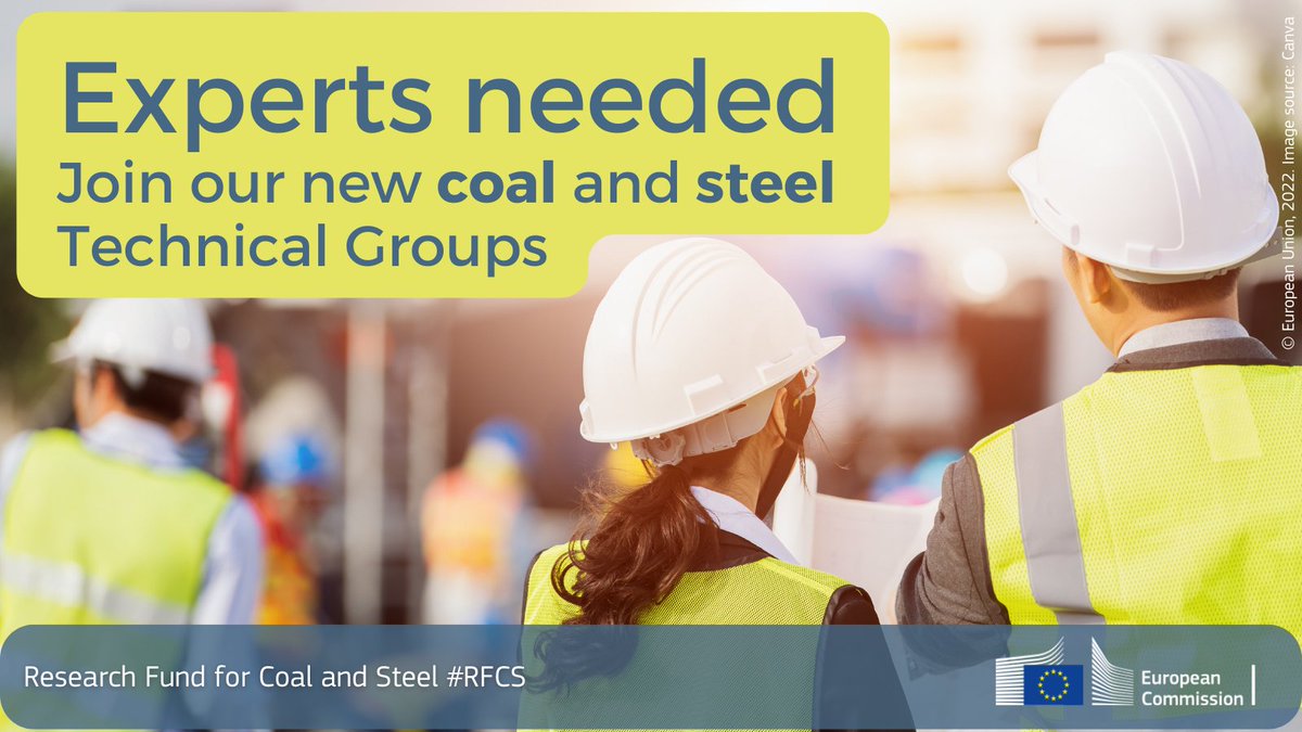 What do RFCS applications & Halloween 🎃 have in common? A ‘dead’ line 31/10/22 💀 @REA_research we're looking for experts in: 🔨Low-carbon #steelmaking 🏭The #JustTransition & #CoalRegionsEU ♻️The #circulareconomy Apply now👉europa.eu/!kKQDnX