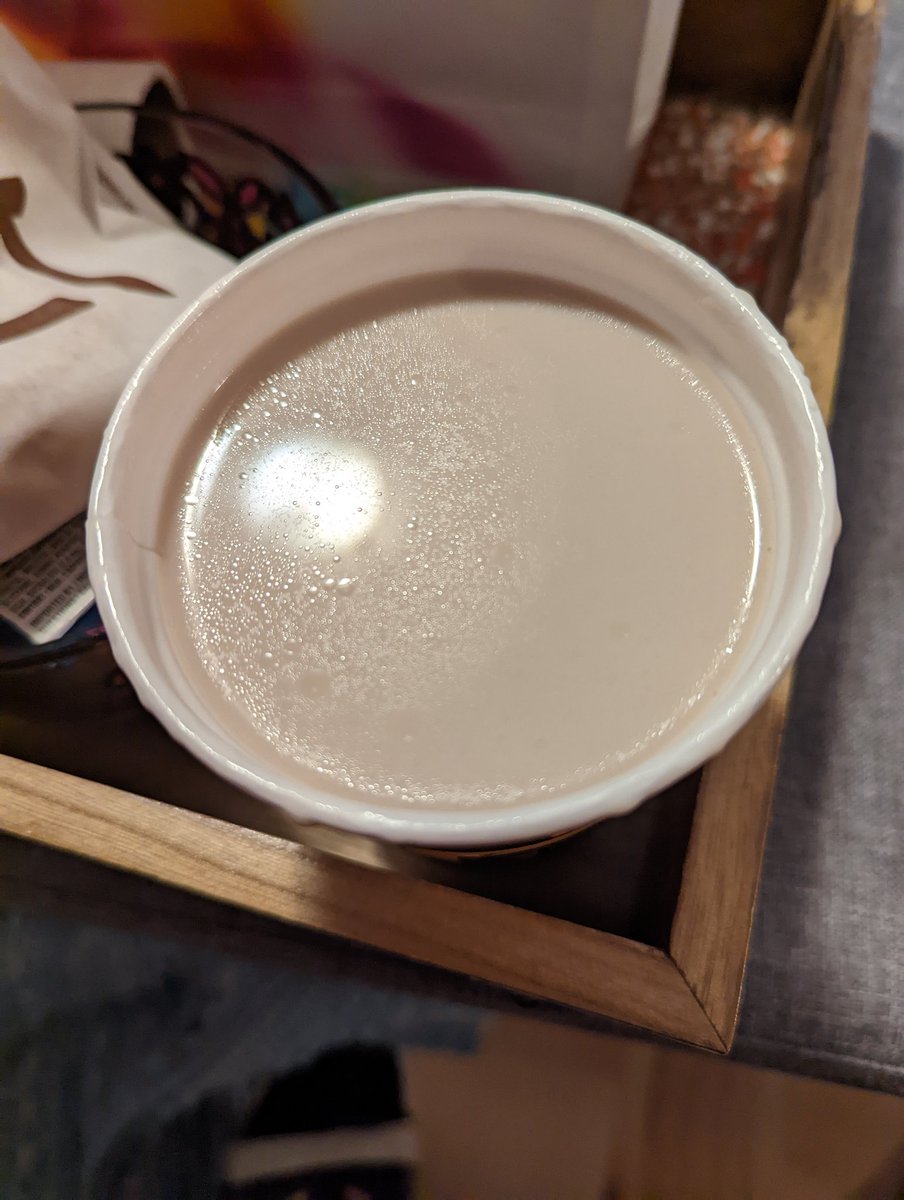 marissacuddy's tweet photo. @McDonaldsCanada I'm disappointed in this hot chocolate it literally tastes like milk I've had it many times and it's always good but today it's super light and tastes like it thought about chocolate but mainly just milky tasting. https://t.co/h7RkVuS7sY