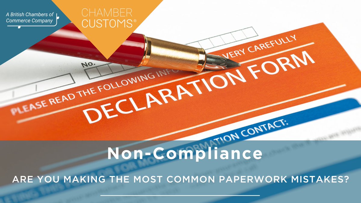 As a customs clearance, training and consultancy business, @chambercustoms work with hundreds of clients, supporting them as they import and export goods and services. And there are three TOP mistakes they've seen firms make... Find out more👉 bit.ly/3rvOKP1