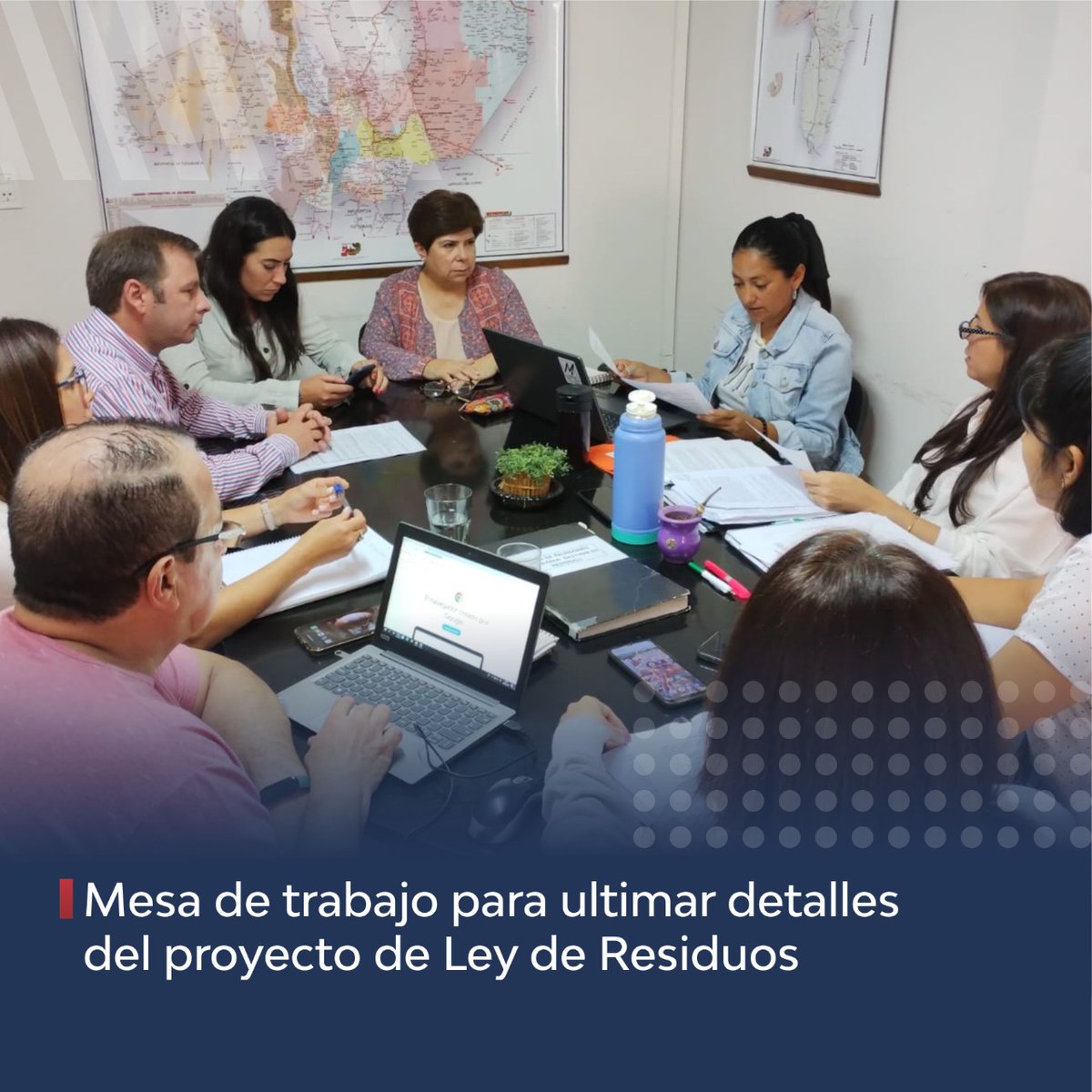 MdeProduccion's tweet photo. #Ambiente Trabajamos en un Proyecto de Ley de Gestión Integral de Residuos Urbanos♻️

🟢 El subsecretario Normando Zúñiga y su equipo técnico, recibieron a la diputada Gladys Paredes con el fin de trabajar en conjunto en el proyecto. https://t.co/4JRbKoYtvy