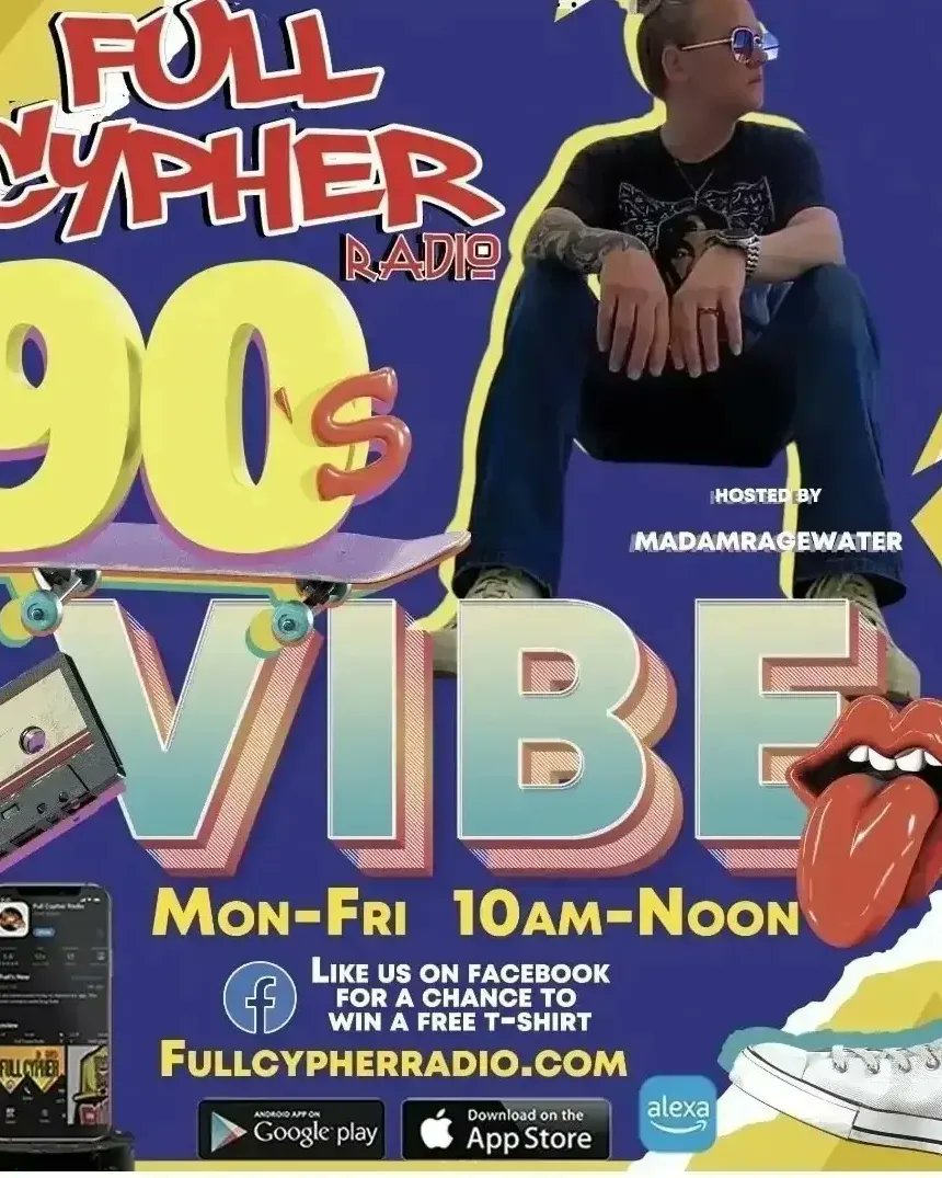 MandieRH20's tweet photo. Hey y'all! Tis the season to hang with friends! 🎃 👻 🎃 👻
The #90sVibeWithMadamRagewater is live!
Get that @Fullcypherradio app open or go to our website at https://t.co/tqShv3xvuy and let's VIBE!
#90shiphop #90srap #internetradio #internetradiodj #hiphop #rap #submitmusic https://t.co/xAdGSEfaDG