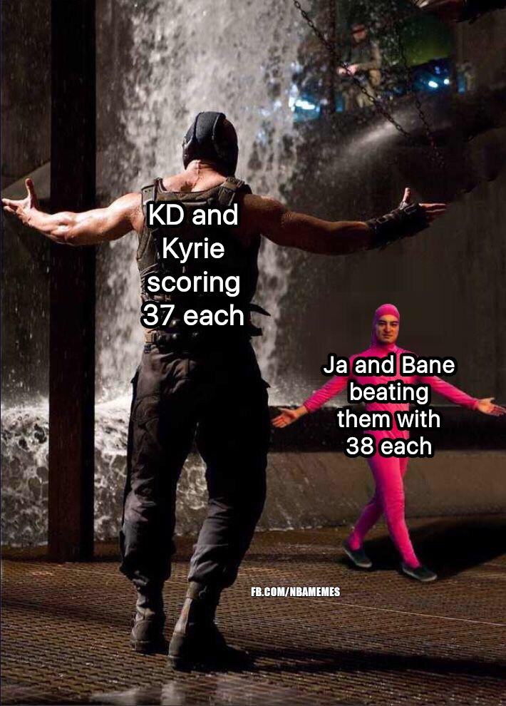 Ja Morant and Desmond Bane did not care about KD and Kyrie, they went off themselves 🔥