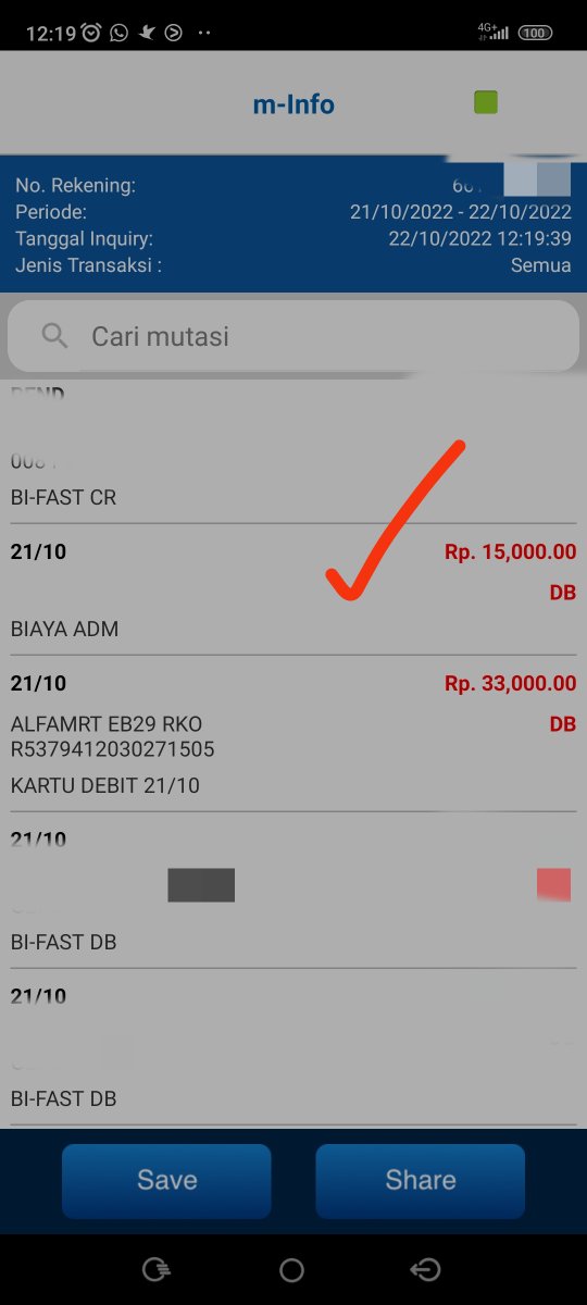 khe_vero's tweet photo. Mau nanya aja, biaya admin belanja di @alfamart  pakai debit bca itu brp sih? 
Fee admin nya 50% dr total belanja 🤦 
@sahabatalfamart @ALFAMART_IND @HaloBCA @BankBCA  #BCA #biayaadmin https://t.co/SJkVzdIFIN