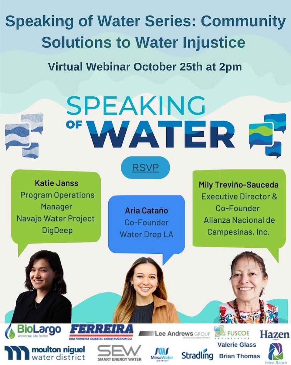 campesinasunite's tweet photo. Come join us for the “Speaking of Water Series: Community Solutions to Water Injustice” Webinar.

🗓TODAY, at 2pm PST 

Register here >> https://t.co/IneKzbHobm https://t.co/jmEob0yk39
