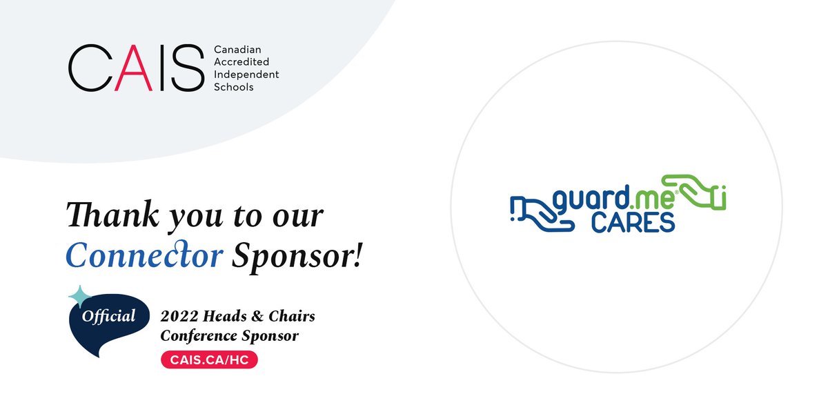 CAIS_Schools's tweet image. Thank you to our Connector Sponsor: guard.me

As a trusted partner for schools,  CARES offers an innovative platform of health and wellness programs and services designed to mitigate risk, manage crisis events and improve health and wellness!