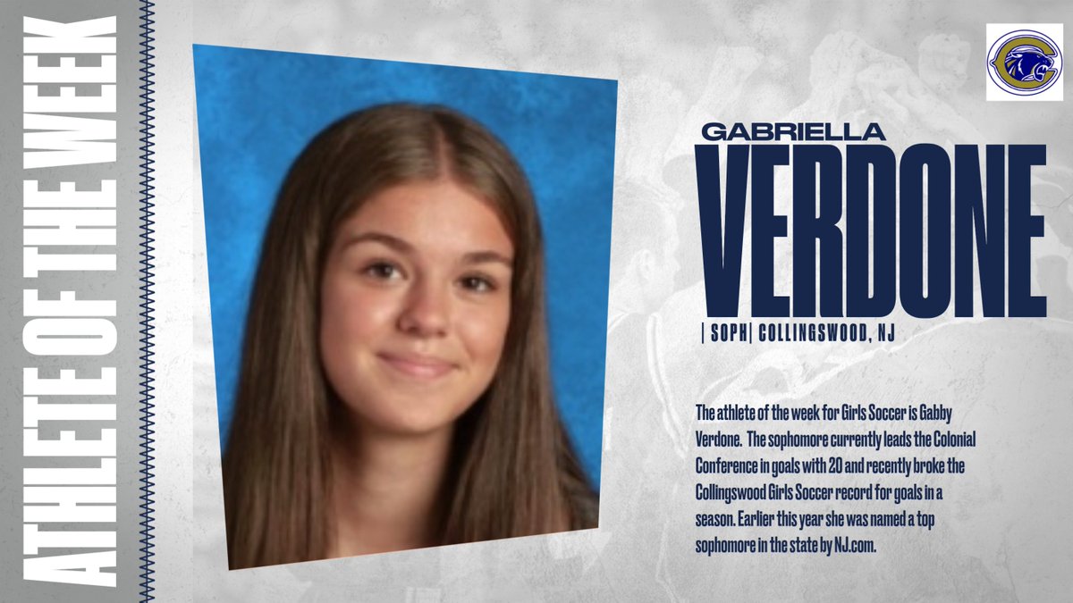 ATHLETE OF THE WEEK!