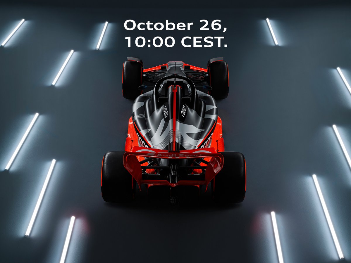 The future is taking shape. Watch this space for more. 

#Audi #F1 #Formula1 #FutureIsAnAttitude