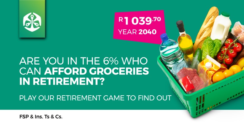 OldMutualSA's tweet photo. How much you save today will determine what you can afford to buy in your retirement.  #JustStart