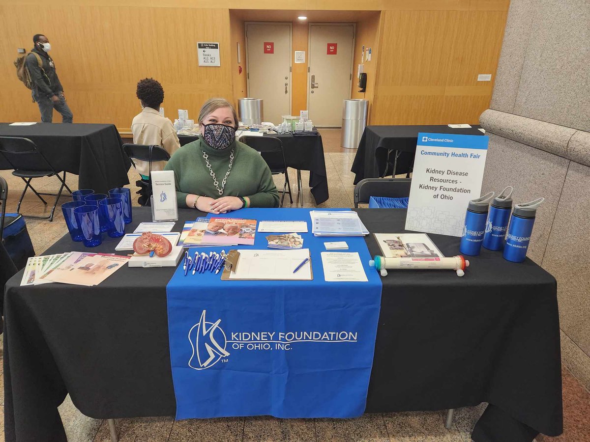 kfohio's tweet photo. We've been able to attend more health fairs to get information &amp; resources to the community thanks to our incredible volunteers! https://t.co/dxIV4S0eDl
