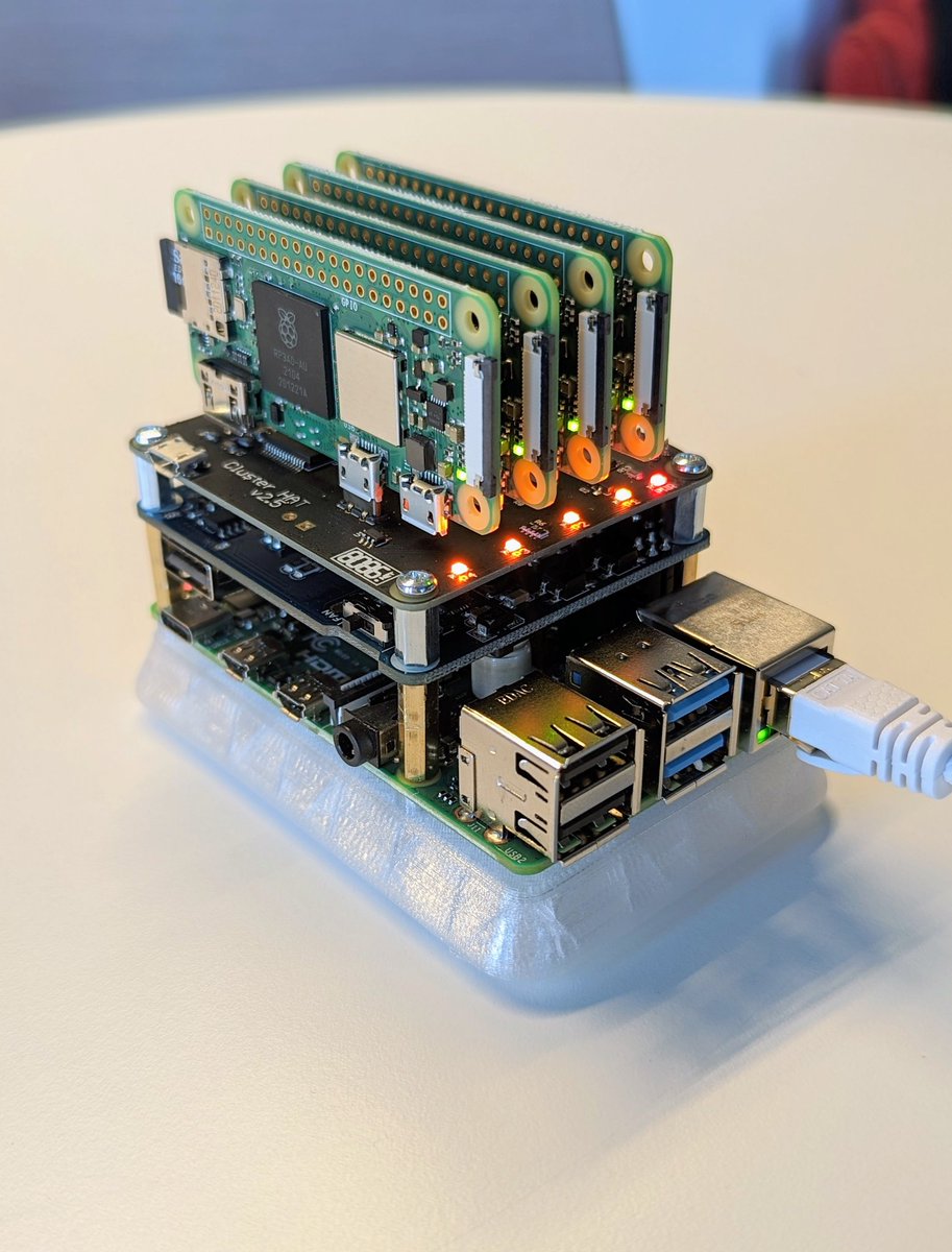 Ivan Kuleshov (@Merocle) on Twitter photo 2022-10-25 14:10:48 My Home Assistant staging instance. Raspberry Pi 4 with four Raspberry Pi Zero 2W. PoE powered #100DaysOfHomeLab #raspberrypi My Home Assistant staging instance. Raspberry Pi 4 with four Raspberry Pi Zero 2W. PoE powered #100DaysOfHomeLab #raspberrypi