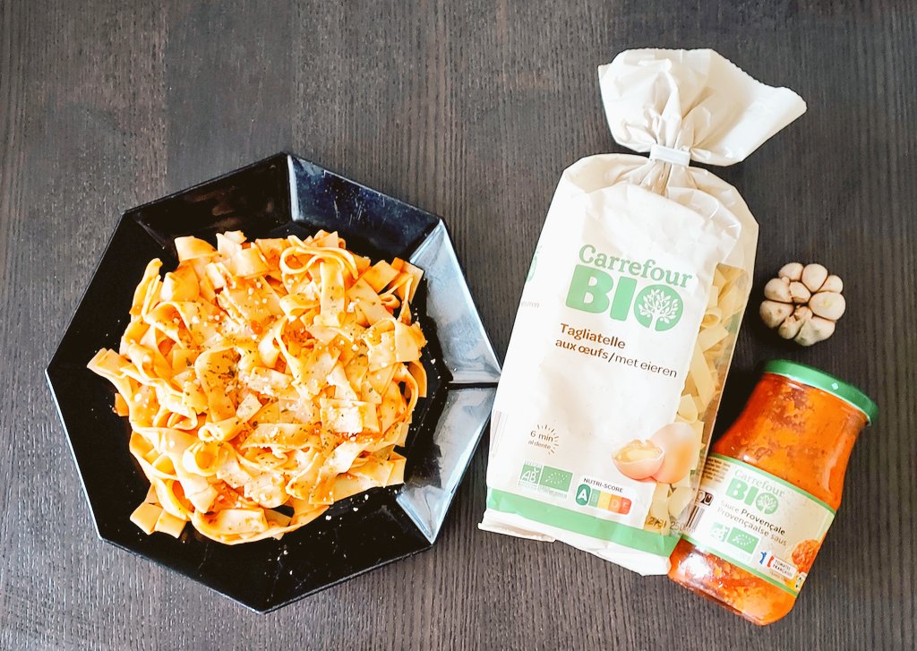 SLfarh's tweet photo. Voici deux nouveaux alliés #CarrefourBio, fabriqués en France, pour concocter un savoureux plat de pâtes pour un moment gourmand en famille ou entre ami(e)s avec de BONS PRODUITS À PETITS PRIX !
Merci @CarrefourFrance @trnd_fr
#MonBioàPetitPrix https://t.co/EoaO9peLXF