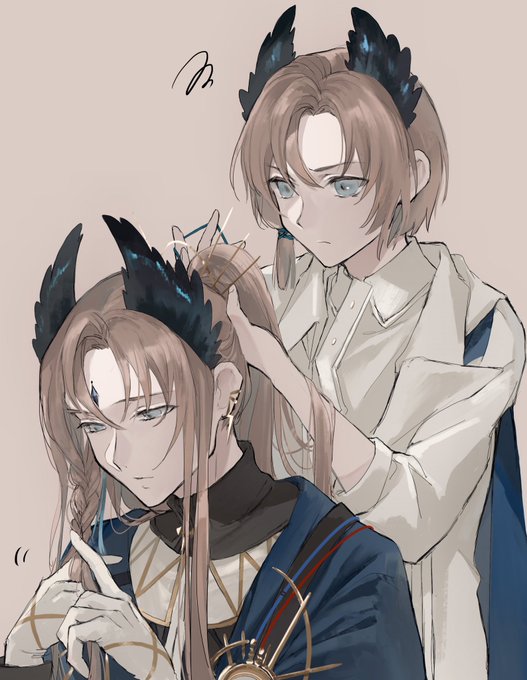 「braiding hair」 illustration images(Latest｜RT&Fav:50)