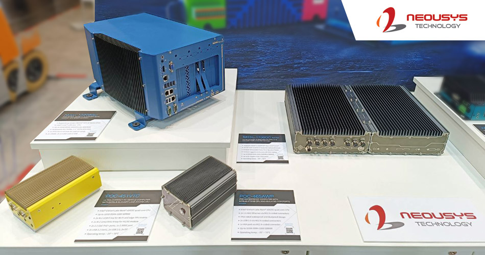 neousys's tweet photo. Visit Neousys and #Bressner at booth 525 Hall A2, bauma  2022, between Oct. 24 - 30 for the latest #Intel12th-Gen rugged #edgeAI #embeddedcomputers for robotic inspection, intelligent video analytics, warehouse logistics, and more. ☑️ https://t.co/asV7nBdkWq https://t.co/inp2GRffqG