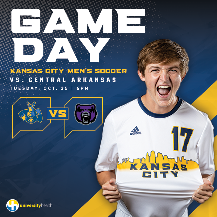 All set for a mid-week battle against the Bears 😤
🆚 Central Arkansas
🕖 6 PM
🏟️ Durwood Soccer Stadium
📺 bit.ly/3fkivQh
📈 bit.ly/3BHFQmf
🎟️ bit.ly/3r5LRnY

#ROOUP | #DeclareKC