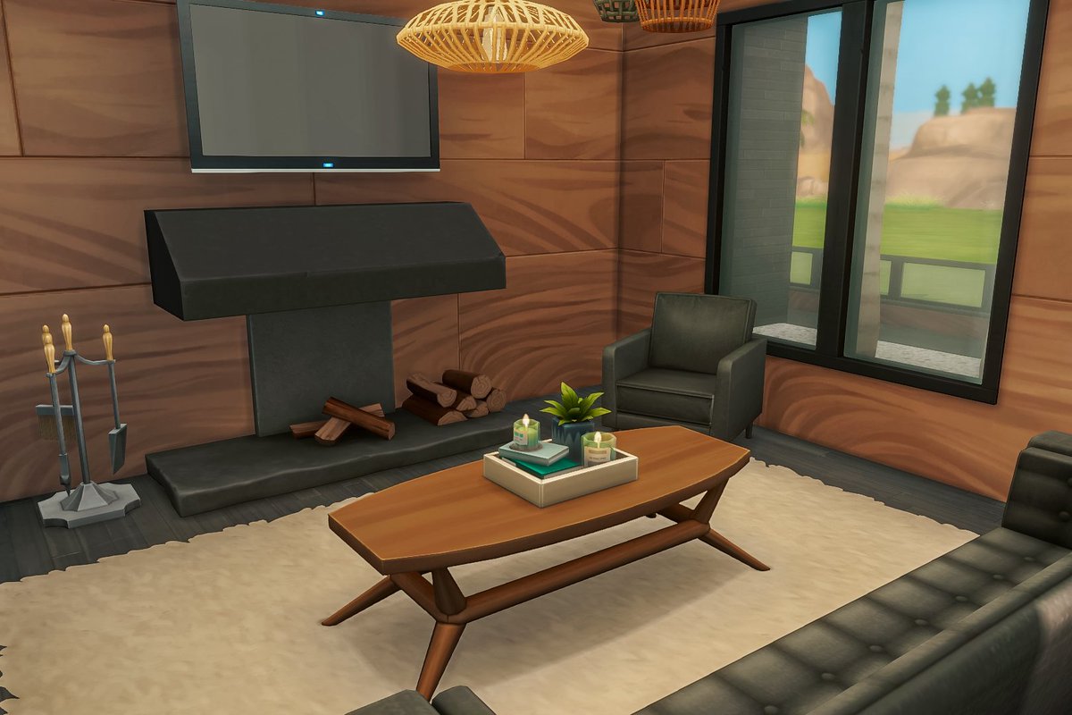 cozyindi's tweet photo. Here are some interior photos of the Dark Modern House that I built for lilsimsie's #SimsieWelcomeShell challenge π€π€
#TheSims #Sims4 #TS4 #TheSims4 #ShowUsYourBuilds https://t.co/FYAEHiIjVj