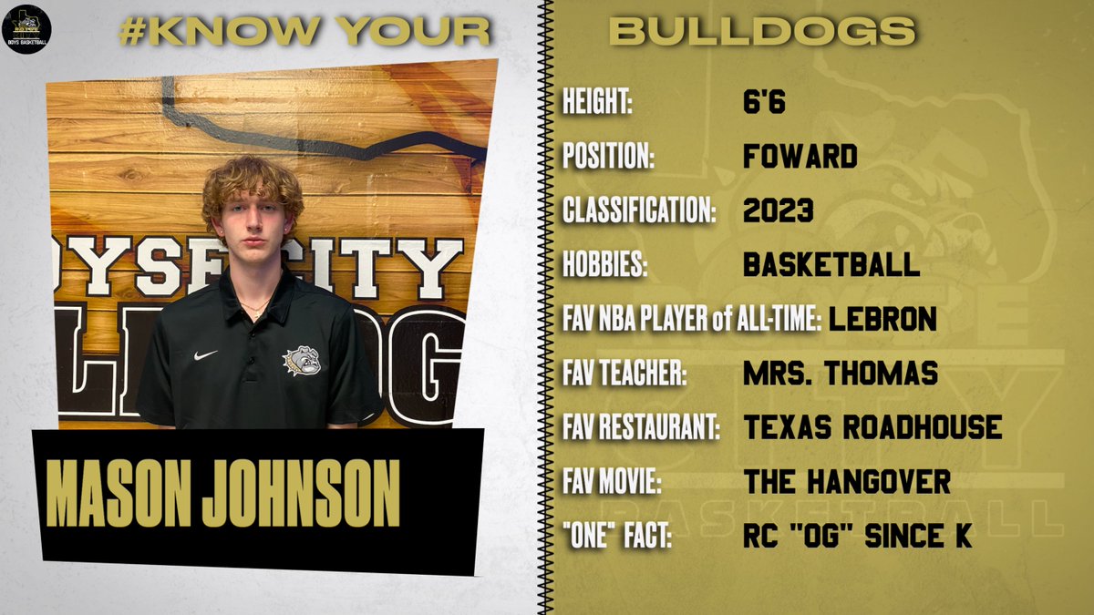 Get to Know 🔍 Your Bulldog 🏀👟
