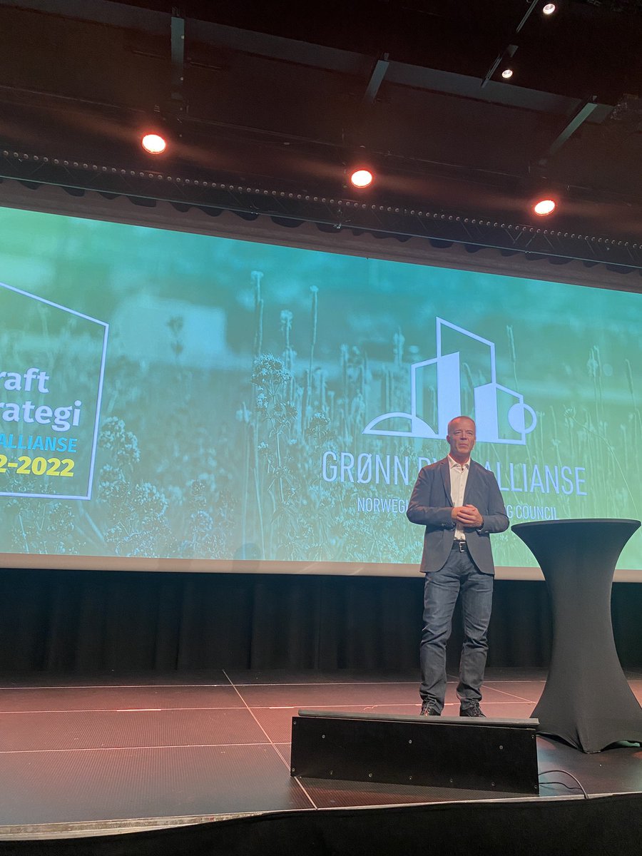 Roy Frivoll i Avantor : byggebransjen er et av de største problemene, men da er vi også blant de som sitter med nøkkelen til løsningen 🗝🌿 #gba20