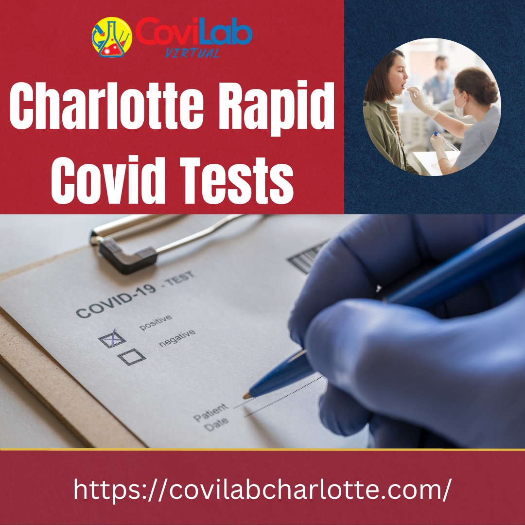 covilab's tweet photo. Charlotte COVID-19 testing center has devoted significant effort to bring COVID-19 tests to Mecklenburg County and surrounding areas in North Carolina. ✅
For more: https://t.co/w8infN3YOP
#allinagainstcovid #PCRTestNearMe #pcr #covid #coronavirus #pixelcarracer #r #laborator https://t.co/McKiVhcHZL
