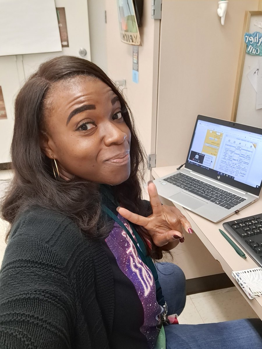 McWisdom4Edu's tweet photo. Day 2 of @redribbonweek @PleasantvilleES enforced vocab. learned yesterday during #SELtime & Rally! Teachers hopped on @MicrosoftTeams to participate in virtual #BINGO! Congrats to Ms. Moye, Mr. Whitfield, and Ms. Santacruz classes! #RedRibbonWeek #drugandbullyfree @HISD_ACC https://t.co/qD6ICRLiBf