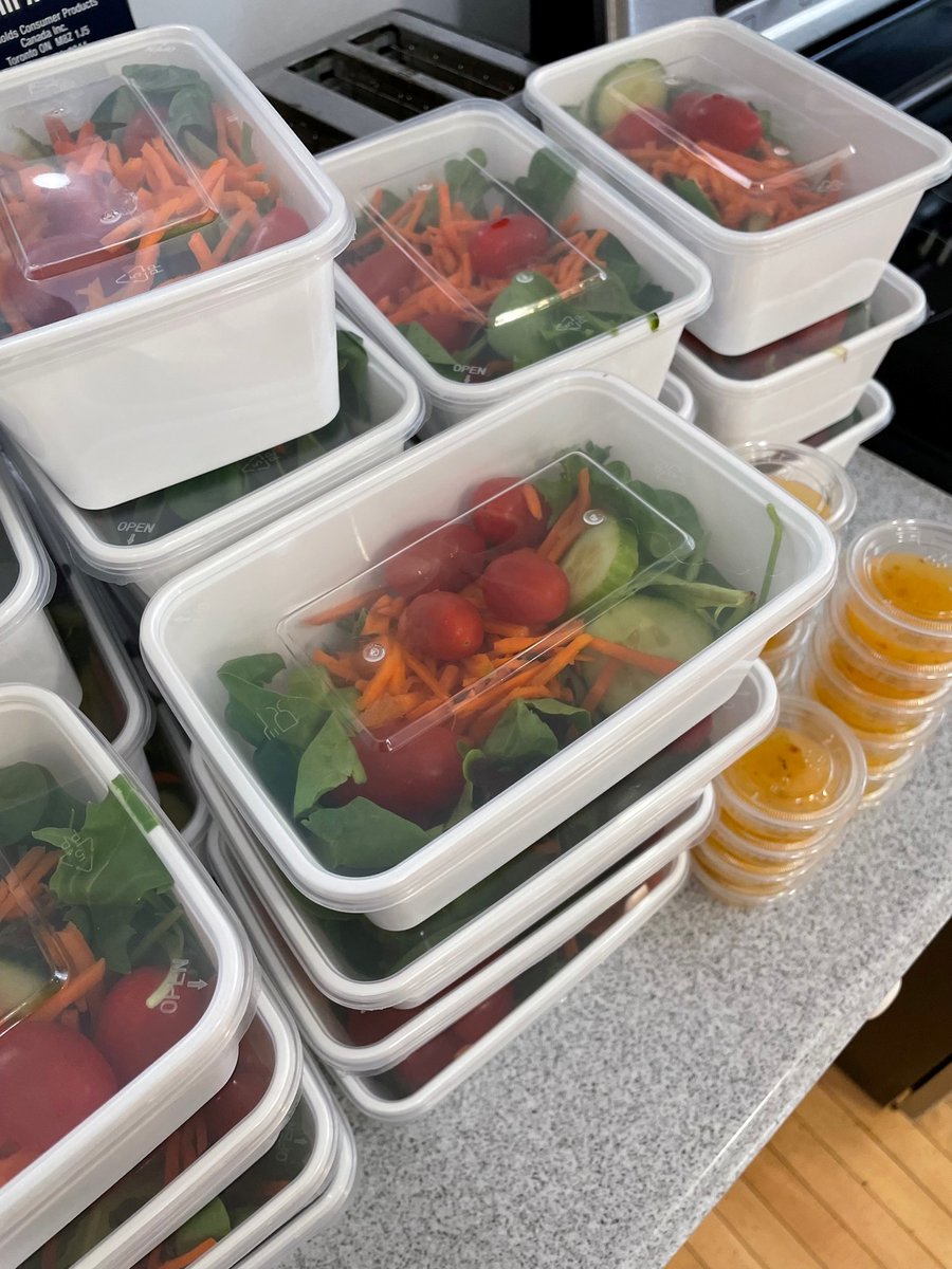 Egg Farmers of NS (@eggfarmersofns) on Twitter photo DYK: we sponsor the kitchen at <a href="/RMHCAtlantic/">RMHC Atlantic / l’OMRM Atlantique</a> 🥰
We celebrated by making Veggie Strata, salad & Toffee Meringues for dessert! We hope the families 💛the meal.🥚
Tks to <a href="/CornwallisFarms/">Geneve Newcombe</a> <a href="/WandaGHamilton/">Wanda Hamilton</a> and Mrs. K for cooking! 👏
#EggFarmersGiveBack is supported by <a href="/eggsoeufs/">Egg Farmers</a> DYK: we sponsor the kitchen at <a href="/RMHCAtlantic/">RMHC Atlantic / l’OMRM Atlantique</a> 🥰
We celebrated by making Veggie Strata, salad & Toffee Meringues for dessert! We hope the families 💛the meal.🥚
Tks to <a href="/CornwallisFarms/">Geneve Newcombe</a> <a href="/WandaGHamilton/">Wanda Hamilton</a> and Mrs. K for cooking! 👏
#EggFarmersGiveBack is supported by <a href="/eggsoeufs/">Egg Farmers</a>