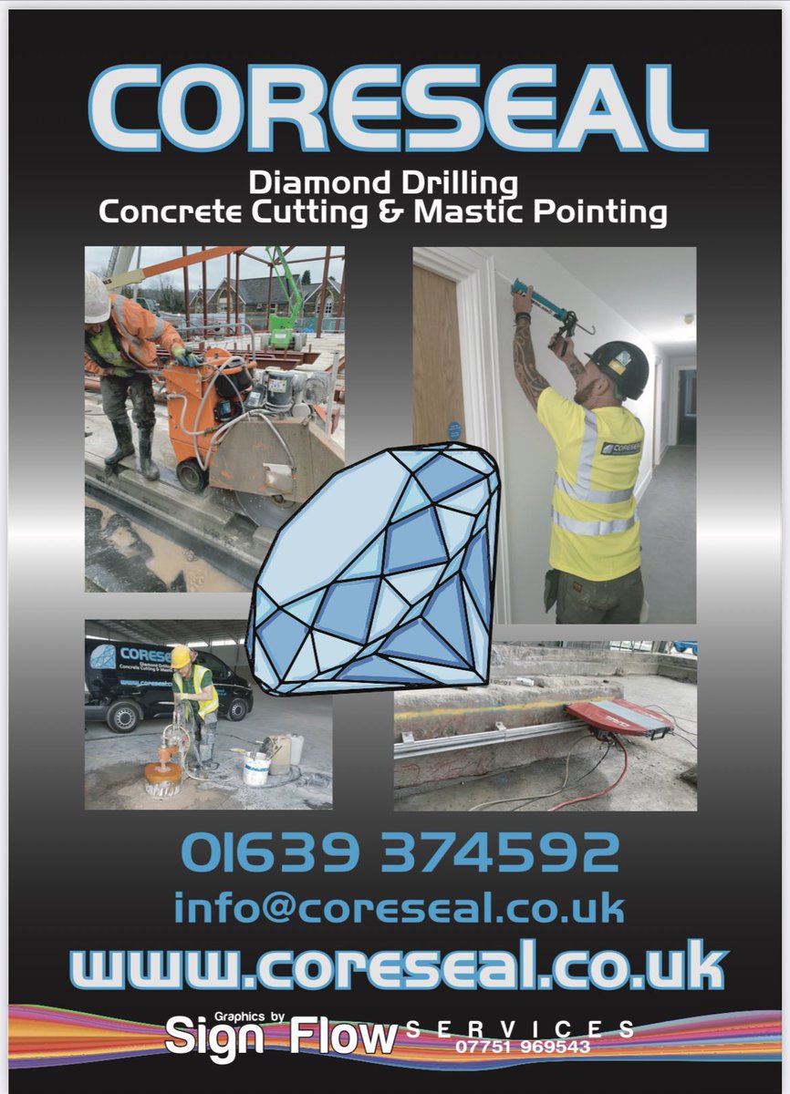 Today marks 5 years in business. From what started out with a £500 van and tools from eBay to where we are today. We would like to thank the whole team past and present for their hard work and commitment along the way!

#diamonddrilling #concretecutting #masticpointing