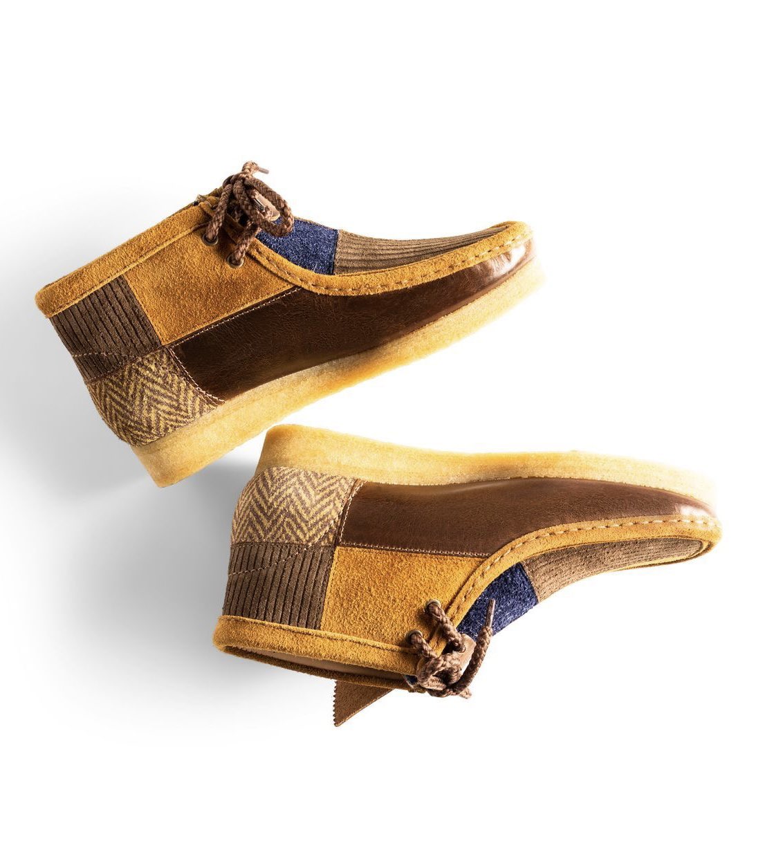 Patchwork wallabees sales