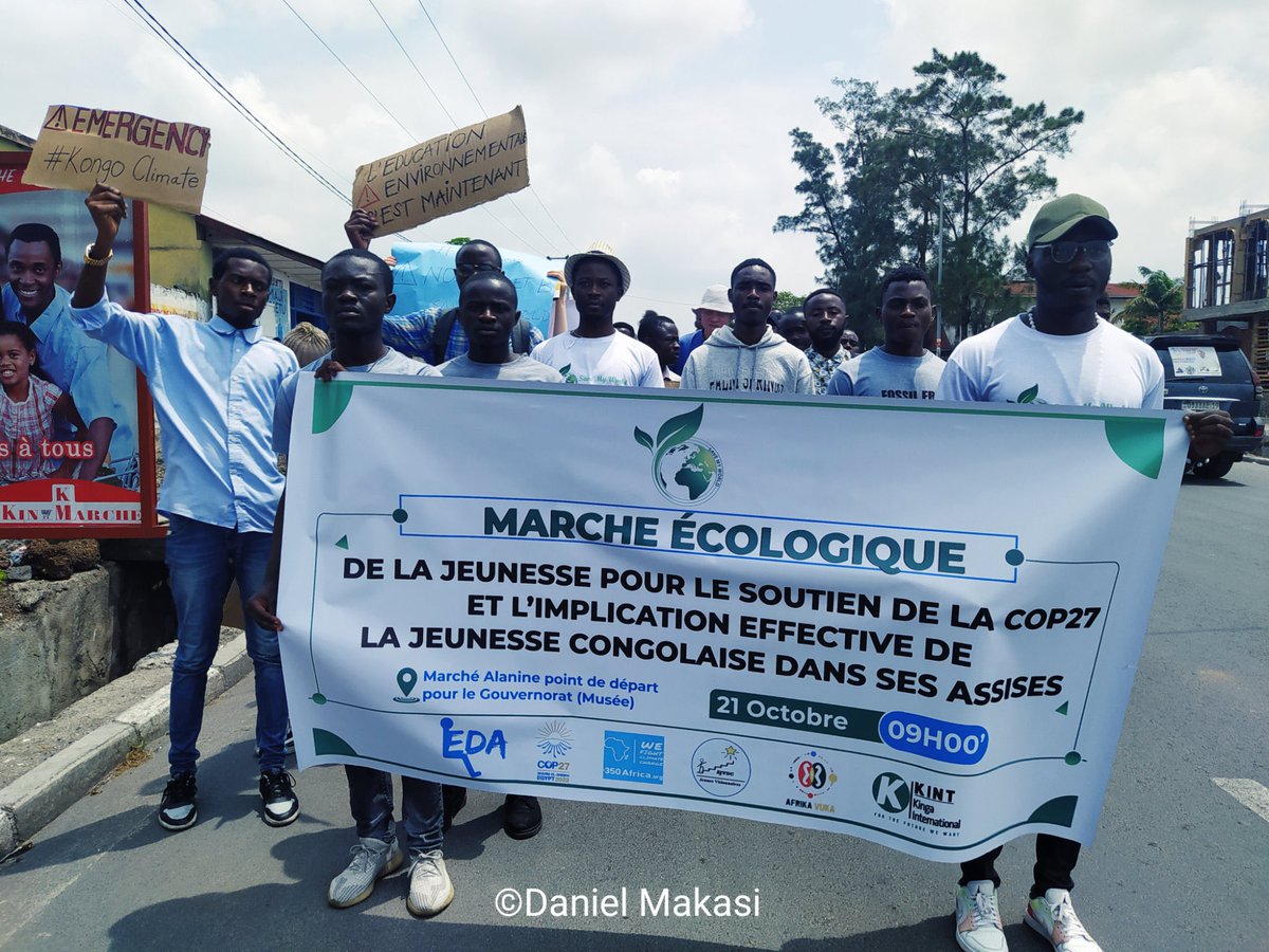 ElishackBaganda's tweet photo. #KongoClimate soutien indéniable de la jeunesse de #Goma à la @COP27P @ChatyDjuma @Precop27RDC @IYCM @Evebazaiba https://t.co/neTBW6fRZh