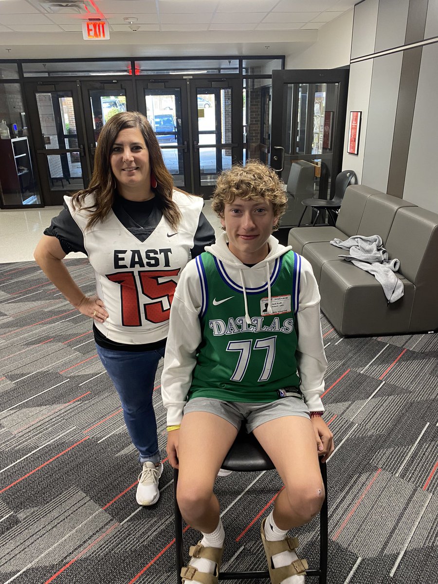 Proud to represent #15. This kid is amazing! <a href="/broncos_east/">Coppell East Bronco Athletics</a> #broncosignite <a href="/coppelleast/">Coppell Middle School East</a>