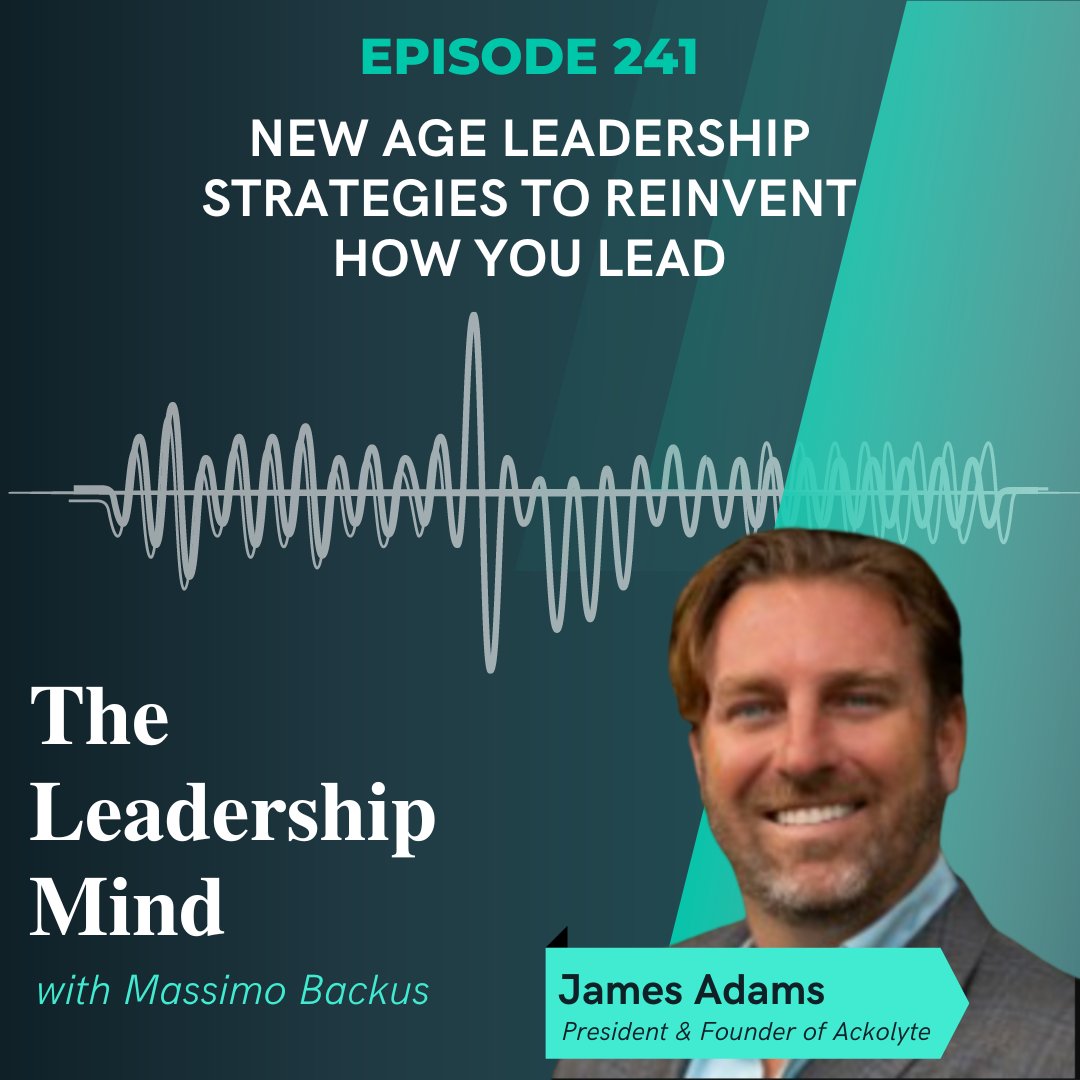 AckolyteHQ's tweet photo. @ifjamesthen joins @MassimoBackus on The Leadership Mind to discuss his #leadership journey. https://t.co/50CoD4XkJl https://t.co/eNFW782H41