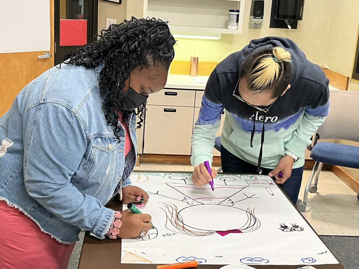 MeghanAWilder's tweet photo. #BullCityBTs creating their Max based on developmental characteristics for the grade level they teach! #WholeBrainTeaching @pmubenga @DKelvinB @DurhamPublicSch @nakiahardy @DPSMentors https://t.co/tS0RJitnZG
