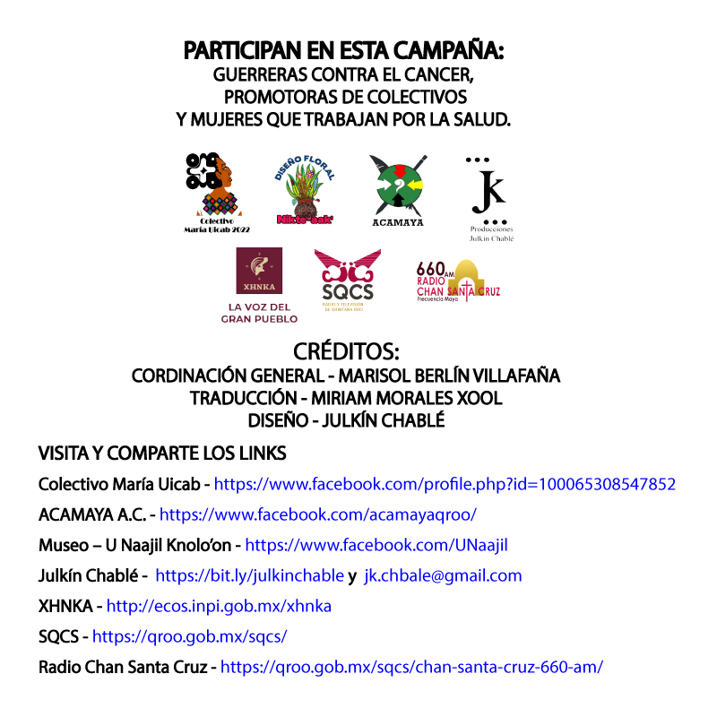 CMariaUicab's tweet photo. Se agradece la difusión y apoyo en lo posible #SomosMayas #AdelanteMujeresMayas #PorNuestrasHermanas #ColectivoMariaUicab https://t.co/JrJRWaOdhV