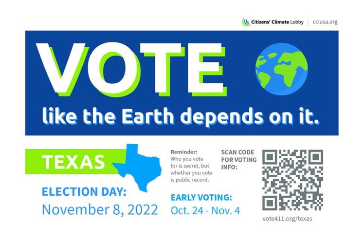 lhowex14's tweet photo. Voted early! I am #ClimateVoter! https://t.co/XZpalNNm3i