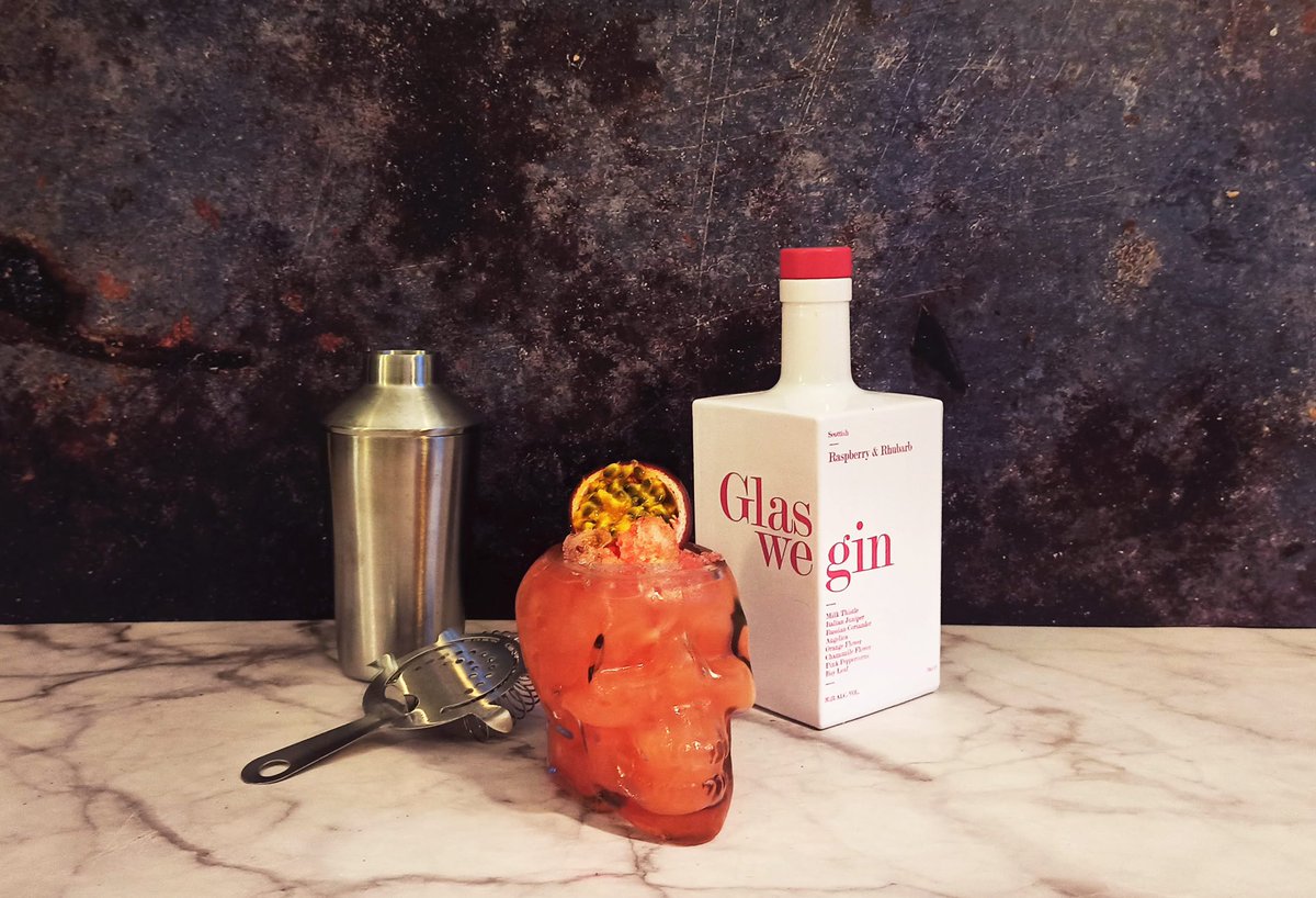 It's not Halloween without a Zombie or two, right? Our team has come up with a gin twist on the rum based classic, and man, does it taste good. Get the recipe: bit.ly/3TB0YlV