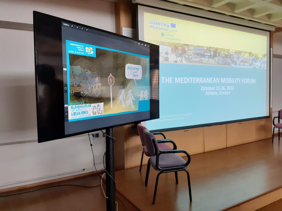 MedCities's tweet photo. (1) 🔛The #Mediterranean Mobility Forum marks the closing of the @MEDCommTrans project after six years of work! 📍In Athens, we celebrate this with a space to showcase &amp; capitalize on the results of the project, including a selection of the most relevant
products and deliverables https://t.co/q32i8tdcmZ