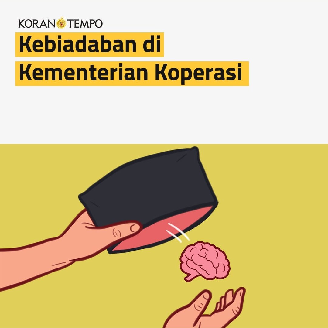 Sungguh biadab perlakuan atas pegawai kontrak di Kementerian Koperasi yang menjadi korban pemerkosaan.

Para pejabat kementerian memaksa korban menikah dengan pegawai lain yang memperkosanya. #KoranTempo