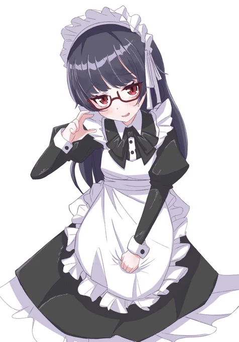 眼鏡メイドさんの陰キャピース 
