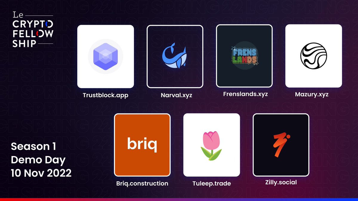 You thought the bear would bury them all?

Let us show you how wrong you are!

By presenting 7 companies growing, hiring and making their users happy - all of them created on LCF season 1.

Come watch their pitch during the first LCF DEMO DAY 🎊

👉 bit.ly/LCFDD