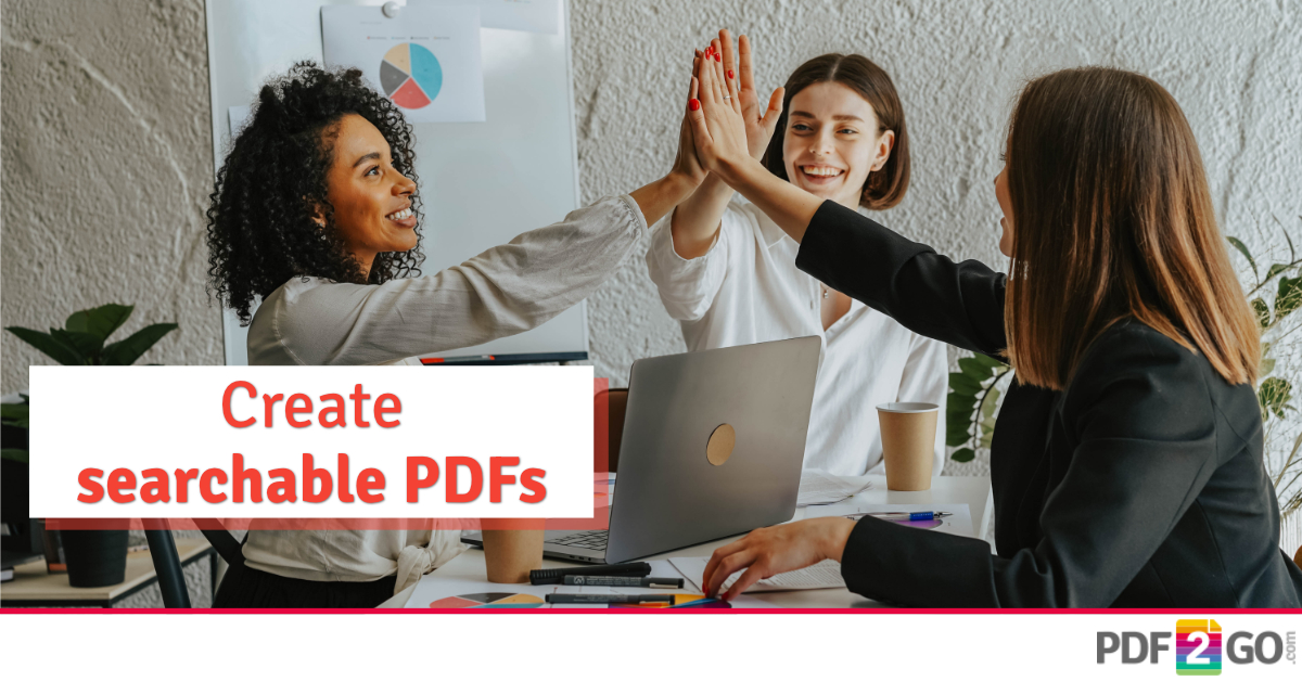 pdf2go_com's tweet image. How to create a searchable PDF? 💡 

Turn a scanned PDF – an invoice, article, receipt, contract – into a searchable one using OCR: bit.ly/3CF82b3

It creates a document in which you can search the contents.
#PDF2Go #searchablePDF #PDFconverter #premiumplan