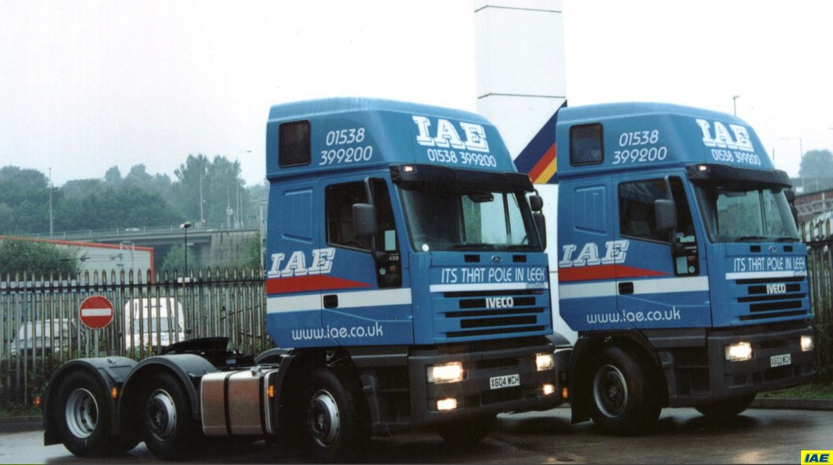 IAE1969's tweet photo. This week marks #NationalLorryWeek and so we are reminiscing on some of the great IAE lorries over the years!
The one continuity over the years... 'It's that pole in Leek!' πππ»ππ
#IAE1969 #UKhaulage #KeepBritainMoving #HGV #LeadingTheWay https://t.co/YeV1yocHRL