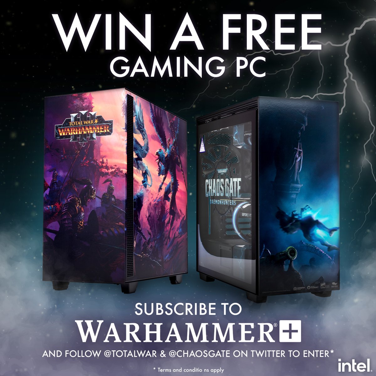 Warhammer+ subscribers can win one of these stunning PCs – find out more details here: bit.ly/3StQELk 

#WarhammerPlus   #WarhammerCommunity