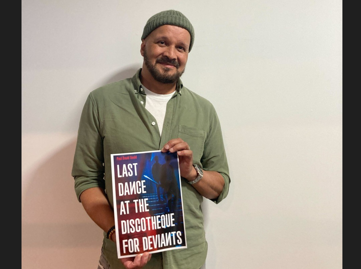 paul_d_gould's tweet photo. So exciting to join the super talented @unbounders colleagues and @Journalish at their office yesterday 
And also to get a copy of the cover by @mecobtweets for my #lgbt novel set in pre-#Putin #Russia https://t.co/RSmuzBIuce