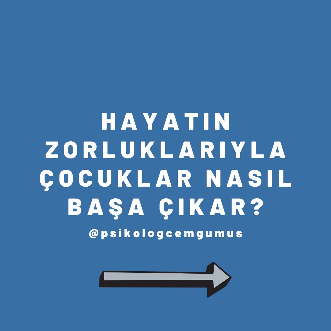 PskCemGumus's tweet photo. HAYATIN ZORLUKLARIYLA ÇOCUKLAR NASIL BAŞA ÇIKAR? https://t.co/WEjkQEBFjF