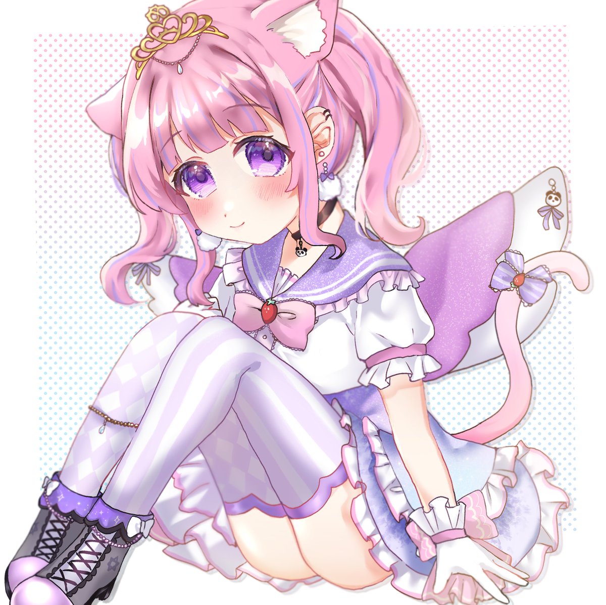 「#まりあのぴえん美術館 」|9-riのイラスト